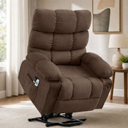 JMYMRY Power Lift Recliner Chair for Elderly with Massage and Heating,USB Charging Port and 4 Storage Pockets for Living Room